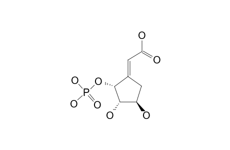 (+)-E-O-2-PHOSPHO-(2R,3S,4R)-TRIHYDROXY-CYCLOPENTYLIDENE-ACETIC-ACID