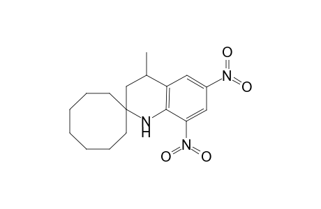 4-Methyl-6,8-dinitro-spiro[3,4-dihydro-1H-quinoline-2,1'-cyclooctane]