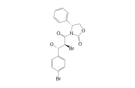 N-[2'-BROMO-3'-HYDROXY-3'-(PARA-BROMOPHENYL)-1'-OXOPROPYL]-4-PHENYL-2-OXAZOLIDINONE