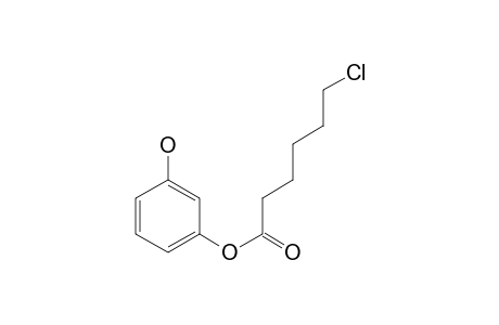 1,3-Benzenediol, o-(6-chlorohexanoyl)-