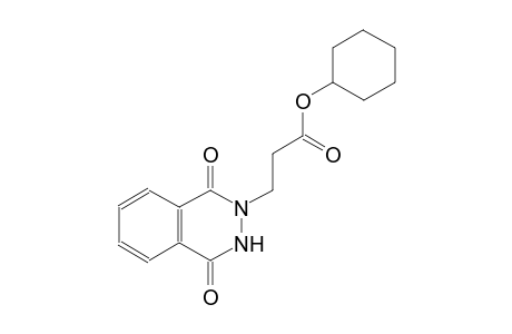 cyclohexyl 3-(1,4-dioxo-3,4-dihydro-2(1H)-phthalazinyl)propanoate