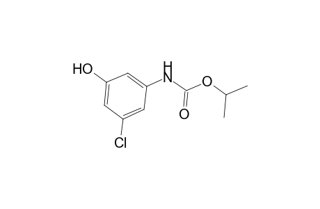 Carbamic acid, (3-chloro-5-hydroxyphenyl)-, 1-methylethyl ester