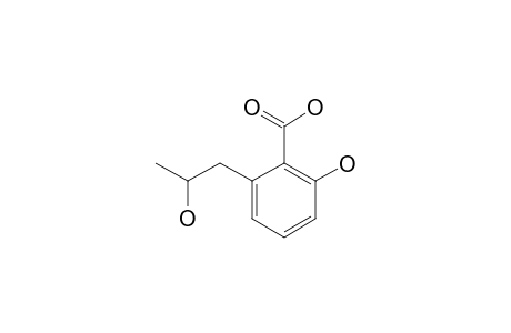 2-Carboxy-3-(2-hydroxypropanyl)phenol