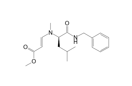 (E)-Methyl 3-(N-(1-(benzylcarbamoyl)-3-methylbutyl)-N-methylaminoacrylate
