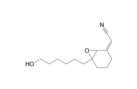 (Z)-6-(6-Hydroxyhexyl)-7-oxabicyclo[4.1.0]hept-2-ylideneacetonitrile