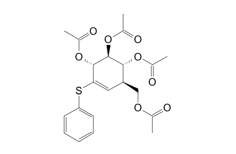 2-PHENYLTHIO-3,4,5-TRIACETOXY-6-ACETOXYMETHYLCYClOHEX-1-ENE