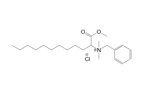 N-benzyl-1-methoxy-N,N-dimethyl-1-oxo-2-dodecanaminium chloride