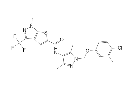 1H-thieno[2,3-c]pyrazole-5-carboxamide, N-[1-[(4-chloro-3-methylphenoxy)methyl]-3,5-dimethyl-1H-pyrazol-4-yl]-1-methyl-3-(trifluoromethyl)-