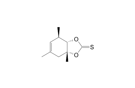 (3aS,4R,7aR)-4,6,7a-trimethyl-4,7-dihydro-3aH-1,3-benzodioxole-2-thione