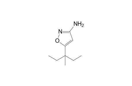 3-Amino-5-(1'-ethyl-1'-methylpropyl)isoxazol