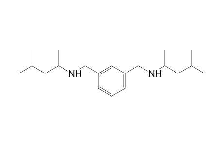 N,N'-bis(1,3-dimethylbutyl)-m-xylene-alpha,alpha'-diamine