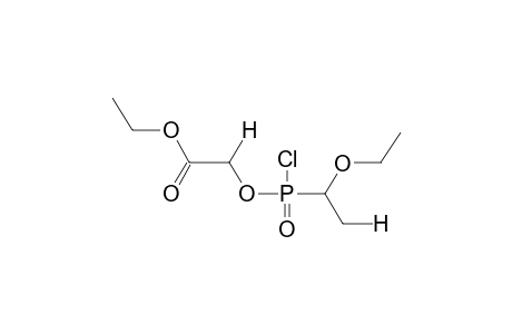 ETHOXYCARBONYLMETHYL 1-ETHOXYETHYLCHLOROPHOSPHONATE