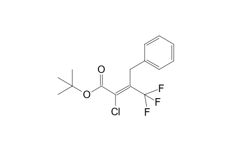 (E) and (Z)-tert-Butyl 3-benzyl-2-chloro-4,4,4-trifluorobut-2-enoate