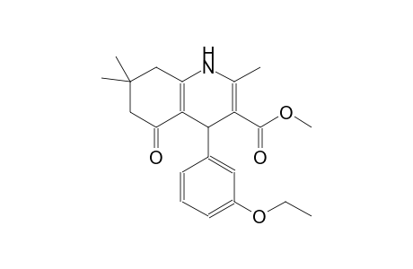 3-quinolinecarboxylic acid, 4-(3-ethoxyphenyl)-1,4,5,6,7,8-hexahydro-2,7,7-trimethyl-5-oxo-, methyl ester