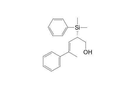 (E)-2-[dimethyl(phenyl)silyl]-4-phenyl-3-penten-1-ol