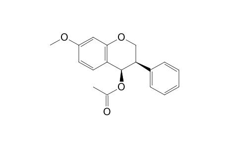 7-Methoxy(cis)isoflavan-4-ol acetate