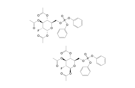 1,3,4-TRI-O-ACETYL-2-DEOXY-6-O-DIPHENYLOXYPHOSPHORYL-2-FLUORO-D-GLUCOPYRANOSE