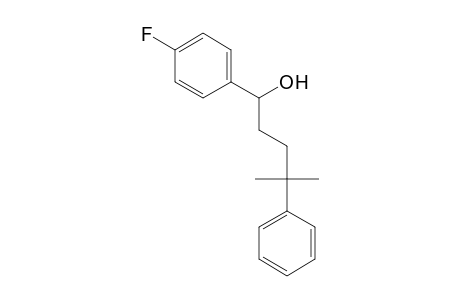 Benzenebutanol, alpha-(4-fluorophenyl)-delta,delta-dimethyl-