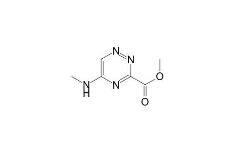 1,2,4-Triazine-3-carboxylic acid, 5-(methylamino)-, methyl ester