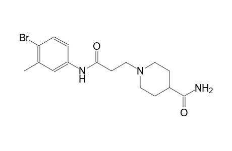 1-piperidinepropanamide, 4-(aminocarbonyl)-N-(4-bromo-3-methylphenyl)-