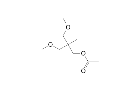 1-Propanol, 2,2-bis(methoxymethyl)-, acetate