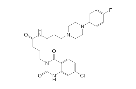4-(7-chloro-2,4-dioxo-1,4-dihydro-3(2H)-quinazolinyl)-N-{3-[4-(4-fluorophenyl)-1-piperazinyl]propyl}butanamide