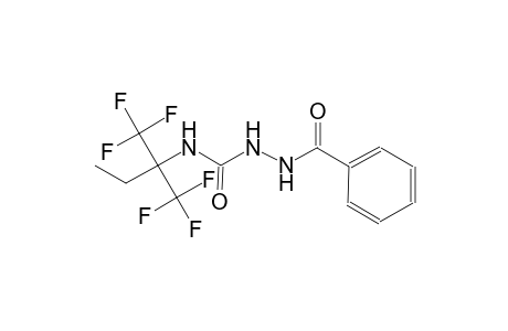 2-benzoyl-N-[1,1-bis(trifluoromethyl)propyl]hydrazinecarboxamide