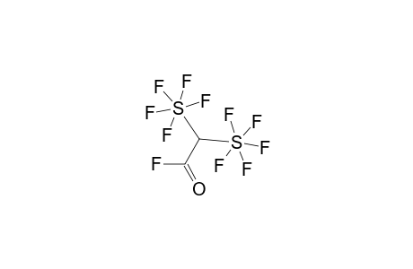 bis(pentafluorosulfanyl)acetylfluoride