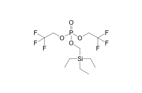 phosphoric acid triethylsilylmethyl bis(2,2,2-trifluoroethyl) ester