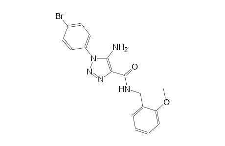 1H-1,2,3-triazole-4-carboxamide, 5-amino-1-(4-bromophenyl)-N-[(2-methoxyphenyl)methyl]-