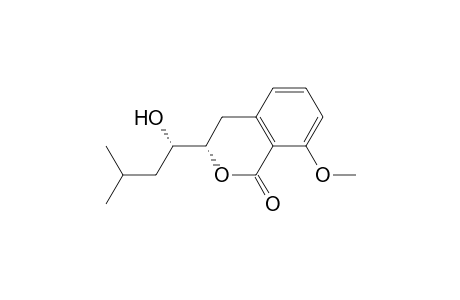 (3S)-3-[(1S)-1-hydroxy-3-methyl-butyl]-8-methoxy-isochroman-1-one