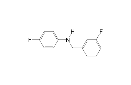 4-Fluoro-N-(3-fluorobenzyl)aniline