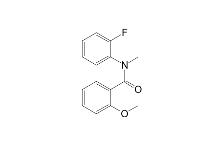 N-(2-Fluorophenyl)-2-methoxy-N-methylbenzamide