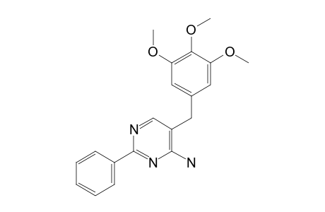 2-PHENYL4-AMINO-5-(3,4,5-TRIMETHOXYBENZYL)-PYRIMIDINE
