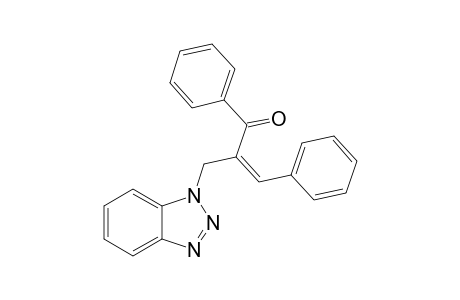 3-(BENZOTRIAZOL-1-YL)-2-BENZYLIDENEPROPIOPHENONE