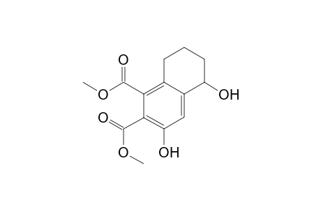 3,5-Dihydroxy-5,6,7,8-tetrahydronaphthalene-1,2-dicarboxylic acid-dimethylester