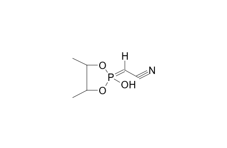 2-HYDROXY-2-CYANOMETHYLIDE-4,5-DIMETHYL-1,3,2-DIOXAPHOSPHOLANE