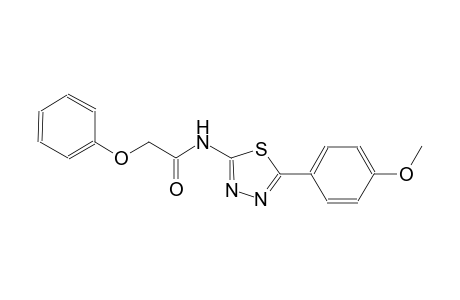N-[5-(4-methoxyphenyl)-1,3,4-thiadiazol-2-yl]-2-phenoxyacetamide