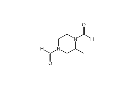 2-METHYL-1,4-PIPERAZINEDICARBOXALDEHYDE