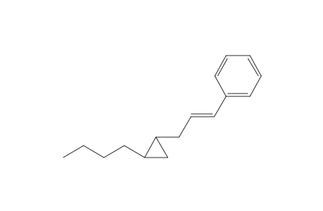 trans-1-(E)-3-Phenyl-2-propenyl)-2-butylcyclopropane