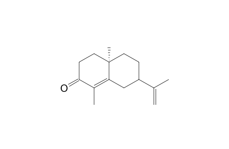 EPI-ALPHA-CYPERONE;(7-EPI-EUDESMA-4,11-DIEN-3-ONE)