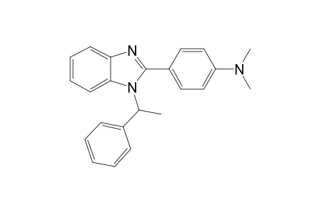 (Dimethyl)[4-[1-(1-phenylethyl)-1H-benzoimidazol-2-yl]phenyl]amine