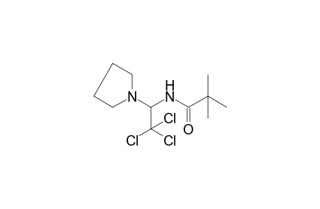 Propanamide, 2,2-dimethyl-N-[2,2,2-trichloro-1-(1-pyrrolidinyl)ethyl]-