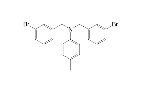 N,N-Bis(3-bromobenzyl)-4-methylaniline