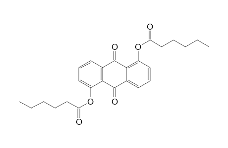 (5-hexanoyloxy-9,10-dioxo-1-anthryl) hexanoate