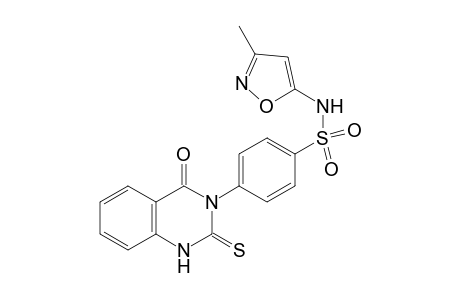 N-(3-methylisoxazol-5-yl)-4-(4-oxo-2-thioxo-1,2-dihydroquinazolin-3(4H)-yl)benzenesulfonamide