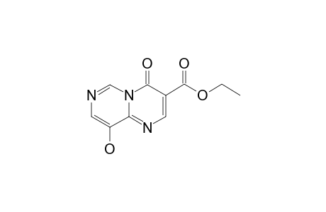 3-ETHOXYCARBONYL-9-HYDROXY-PYRIMIDO-[1.6-A]-PYRIMIDIN-4-ONE