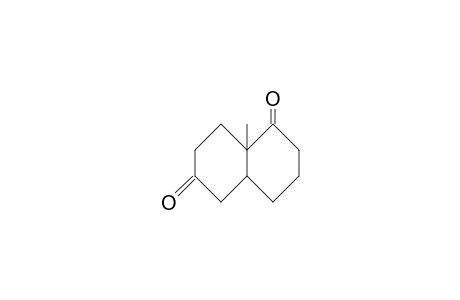 cis-HEXAHYDRO-8a-METHYL-1,6(2H,5H)-NAPHTHALENEDIONE