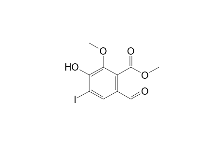 Methyl 6-Formyl-3-hydroxy-4-iodo-2-methoxybenzoate