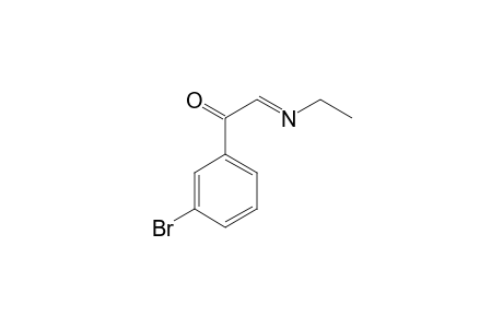 2-(3-Bromophenyl)-N-ethyl-2-oxo-ethanimine